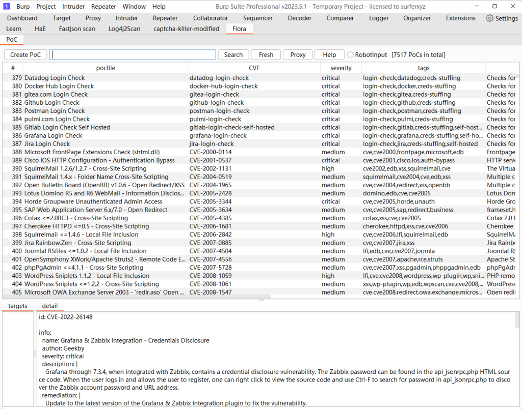 图片[2]-Burp插件Fiora联动nuclei